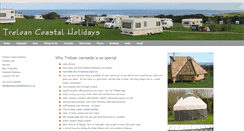 Desktop Screenshot of coastalfarmholidays.co.uk